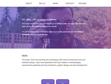 Tablet Screenshot of jakelandry.com